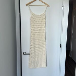 Crotchet midi dress